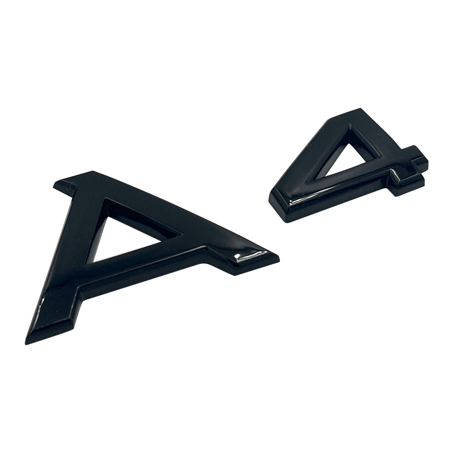 Black Audi A4 Emblem