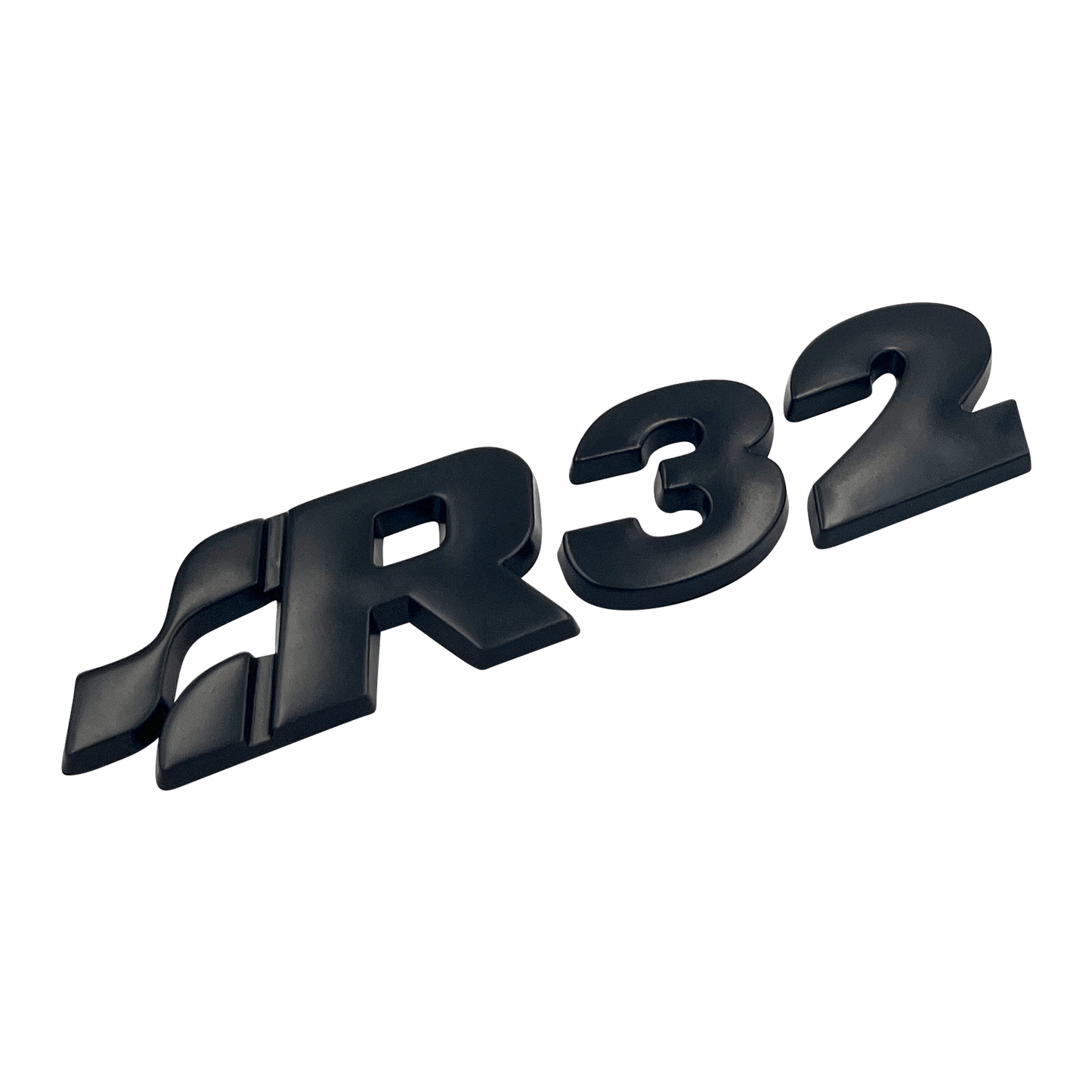 Black VW R32 Rear Emblem