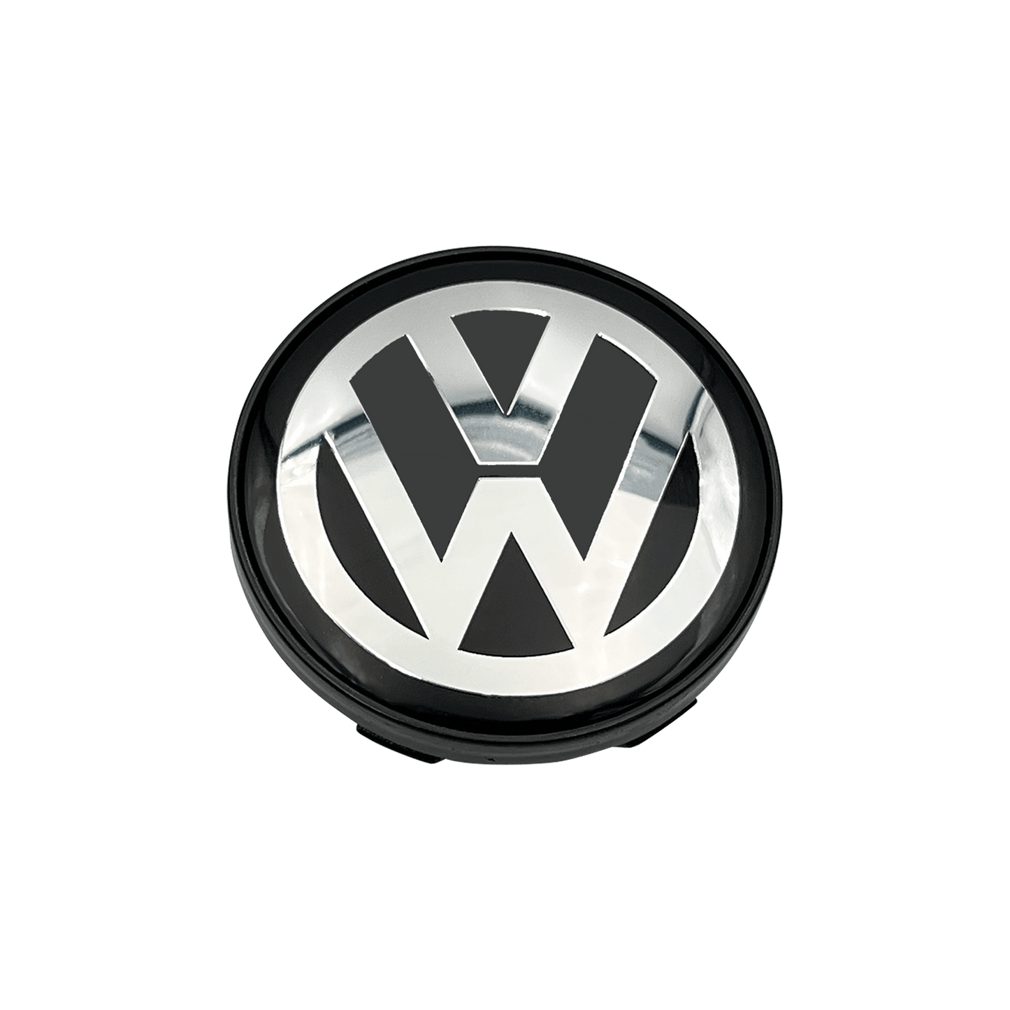 4 pieces. Chrome VW Center caps