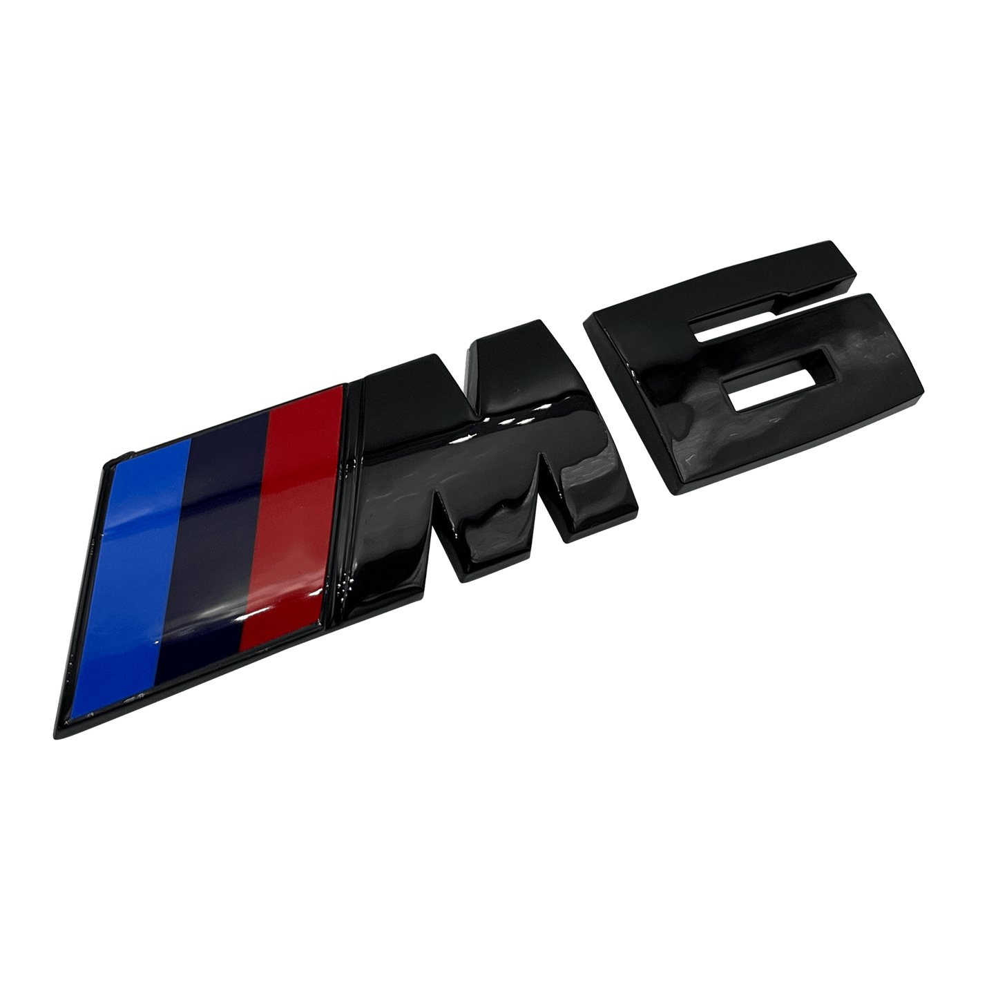 Black BMW M6 Rear Model Emblem