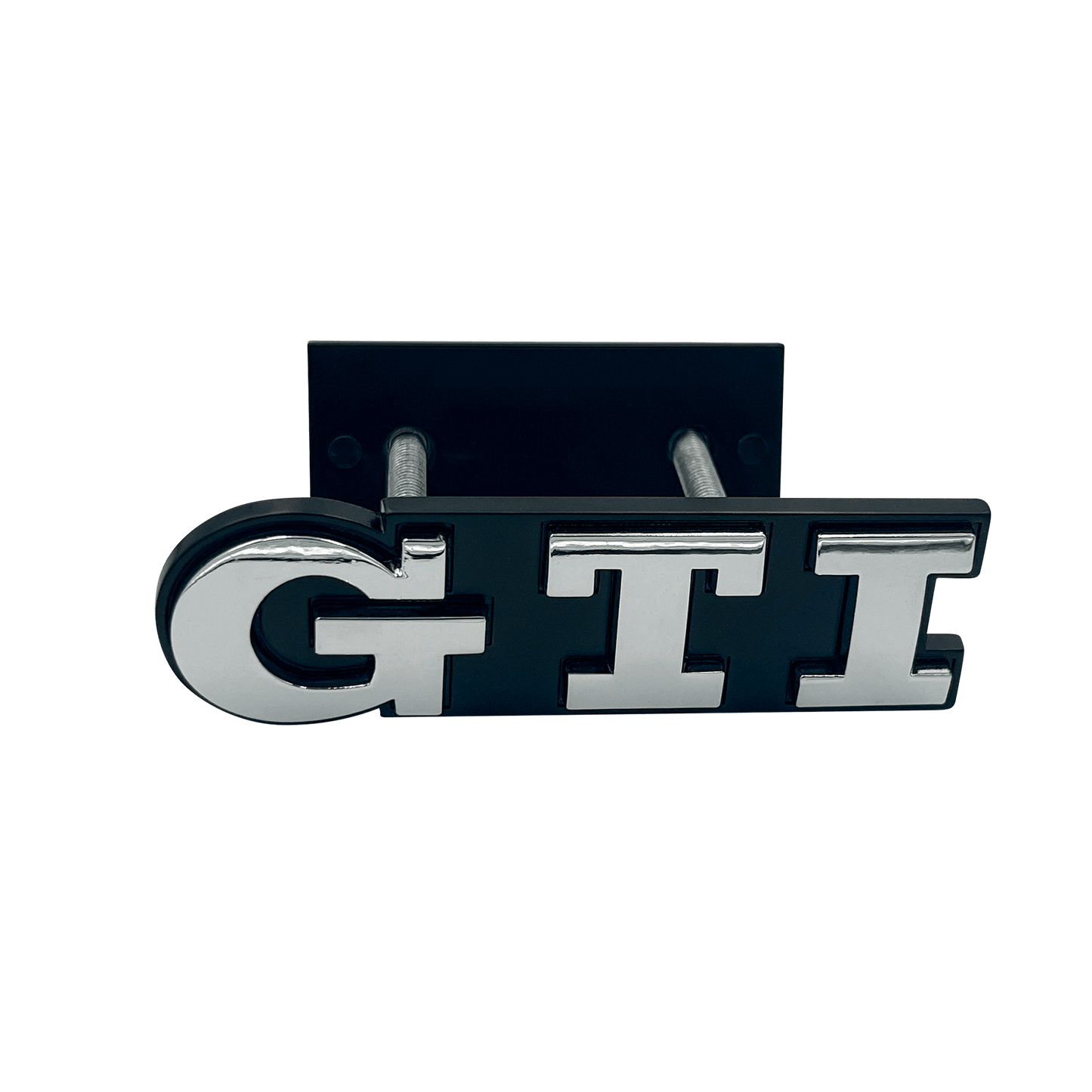Chrome VW GTI Front Emblem Badge