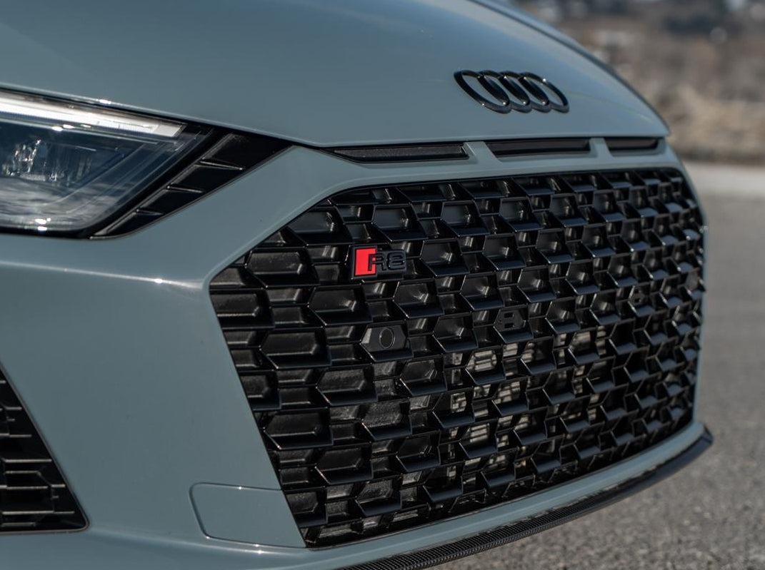 Black Audi R8 Front Emblem