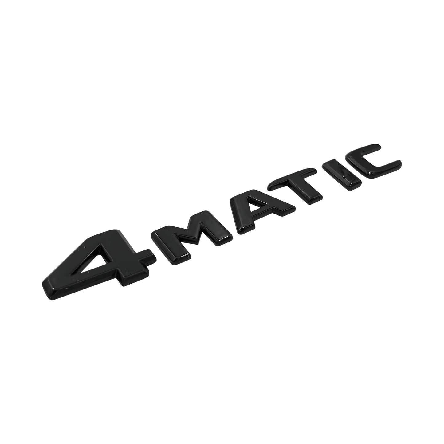 Black Mercedes 4-MATIC Emblem