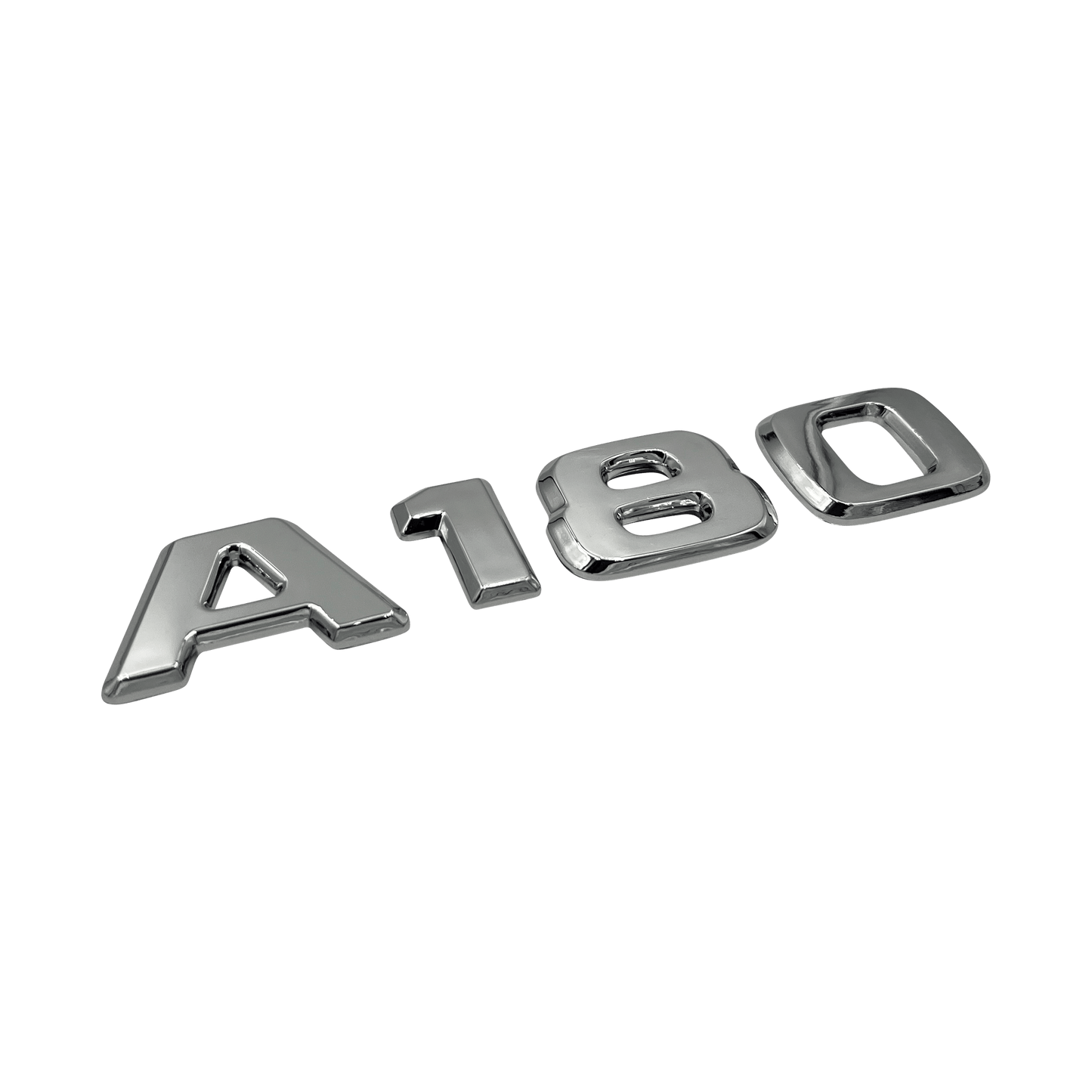 Chrome Mercedes A180 Emblem Badge