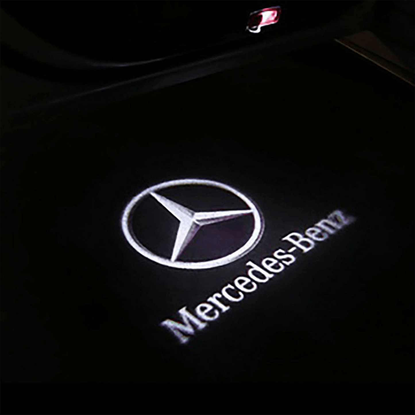 Mercedes Benz Logo Entry light