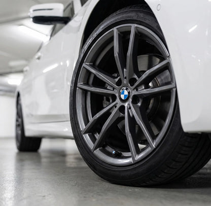 4 pieces. BMW Logo Valve caps 