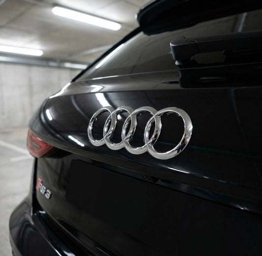 Audi Rear Logo Chrome 203 x 70mm