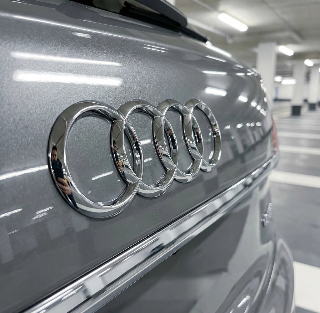 Audi Rear Logo Chrome 216 x 76mm