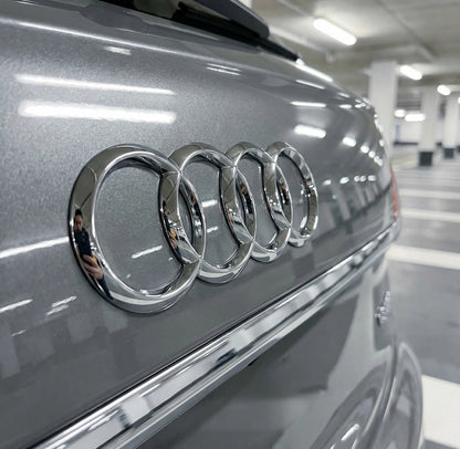 Audi Rear Logo Chrome 216 x 76mm