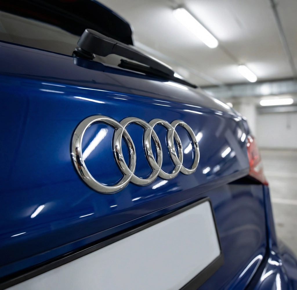 Audi Rear Logo Chrome 193 x 67mm