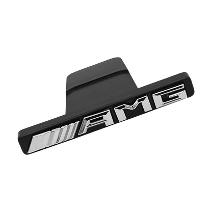 Chrome Mercedes AMG Grill Emblem