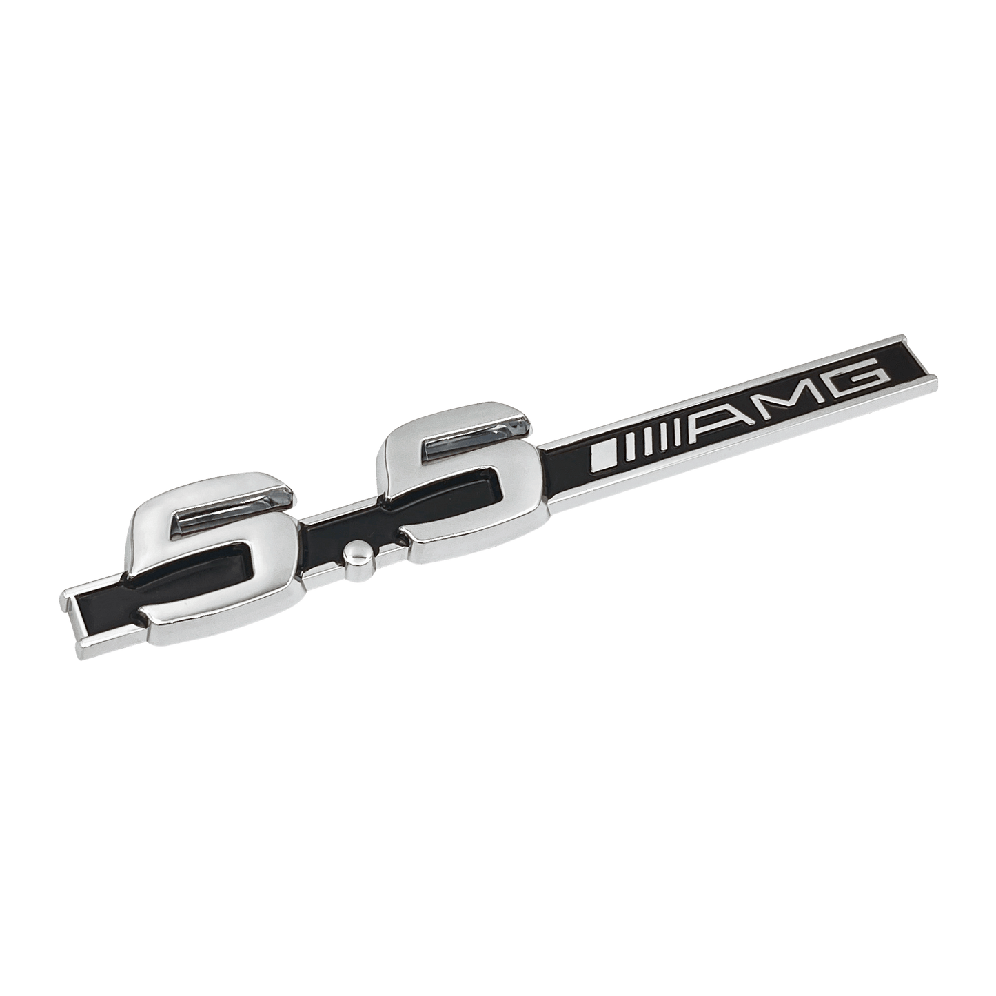 2 pieces Chrome Mercedes 5.5 AMG Side Fender Emblems