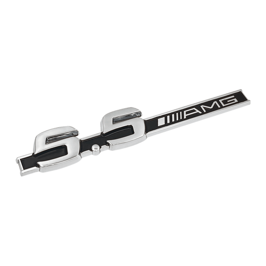 2 pieces Chrome Mercedes 5.5 AMG Side Fender Emblems