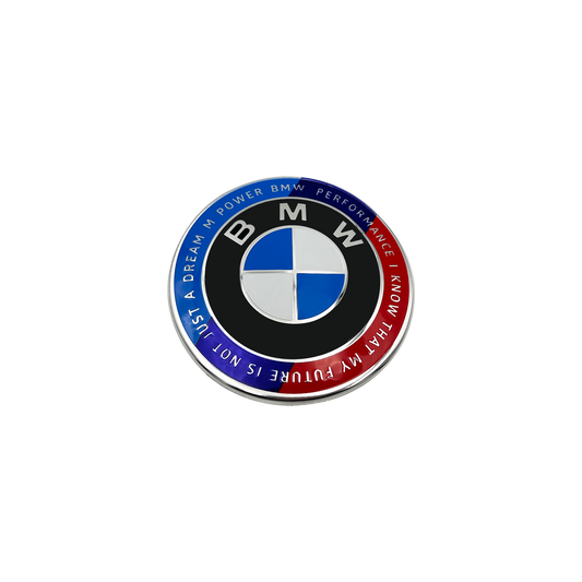 BMW Baklogo Svart &amp; Hvit 70mm 
