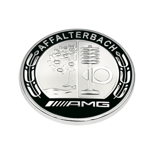 Black Mercedes Afalterbach AMG Emblem for radiator cap 57mm