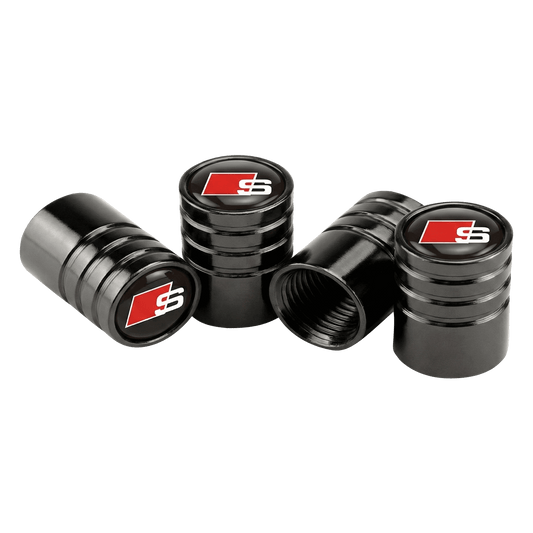 4 pieces. Audi S-line Valve caps