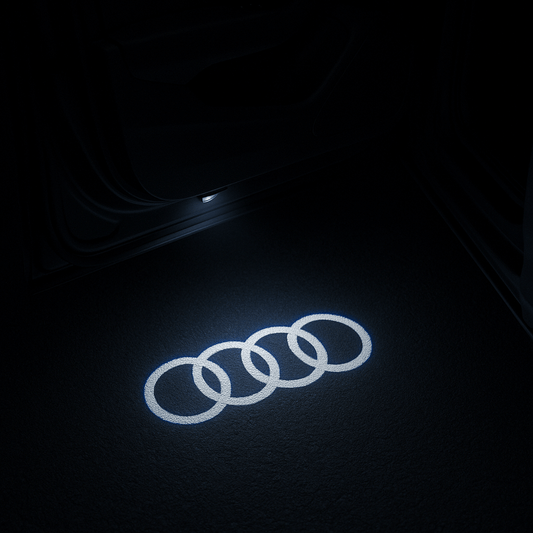 2 pcs. Audi Logo Entry light