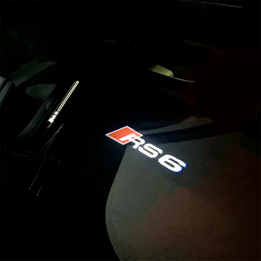 2 stk. Audi Logo Entry lys