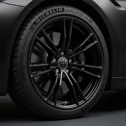 4 pieces. Black BMW center caps