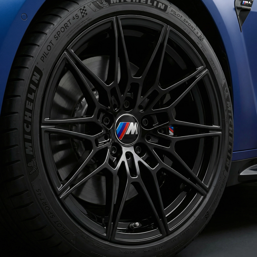 4 pieces. M-Sport BMW Center caps