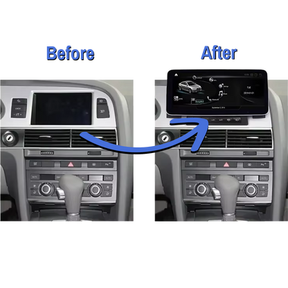 Audi 10,25" Infotainment Skærm MMI - A6, S6, RS6 C6 2004-2011