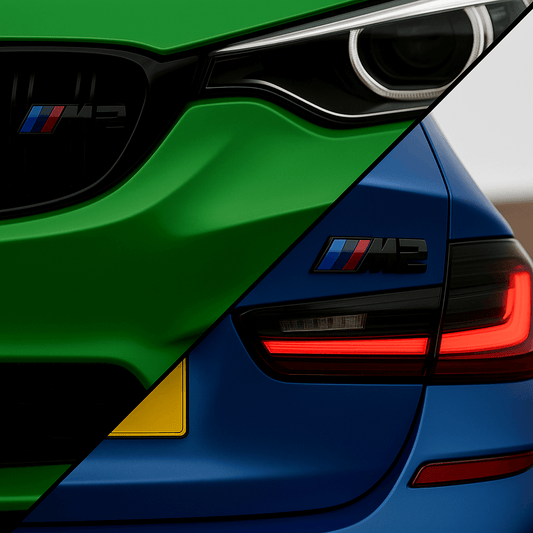 Gloss Black BMW M2 Emblem Styling Package