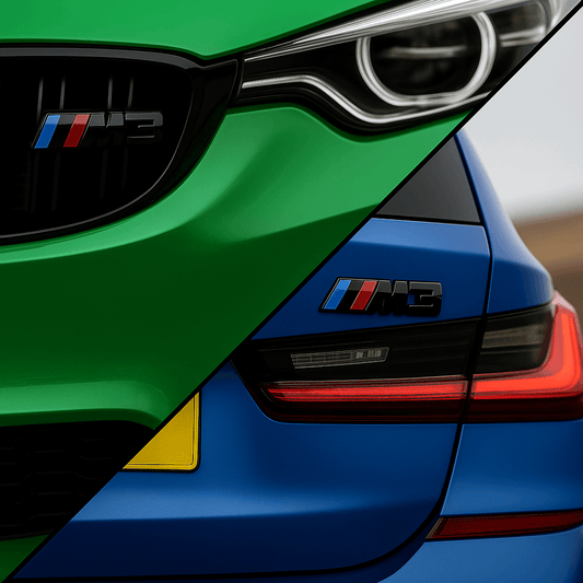 Gloss Black BMW M3 Emblem Styling Package