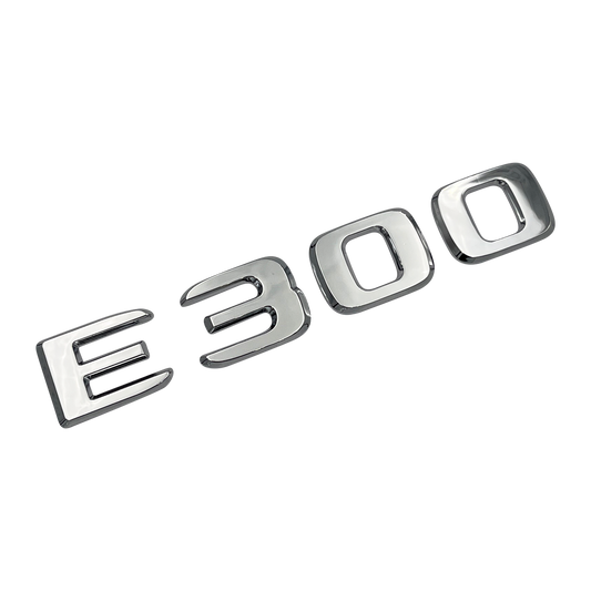 Krom Mercedes E300-emblem 