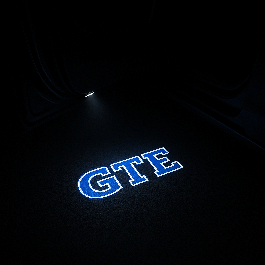 2 pcs. VW GTE Logo Entry light