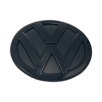 VW Golf 5 rear logo Black 110mm