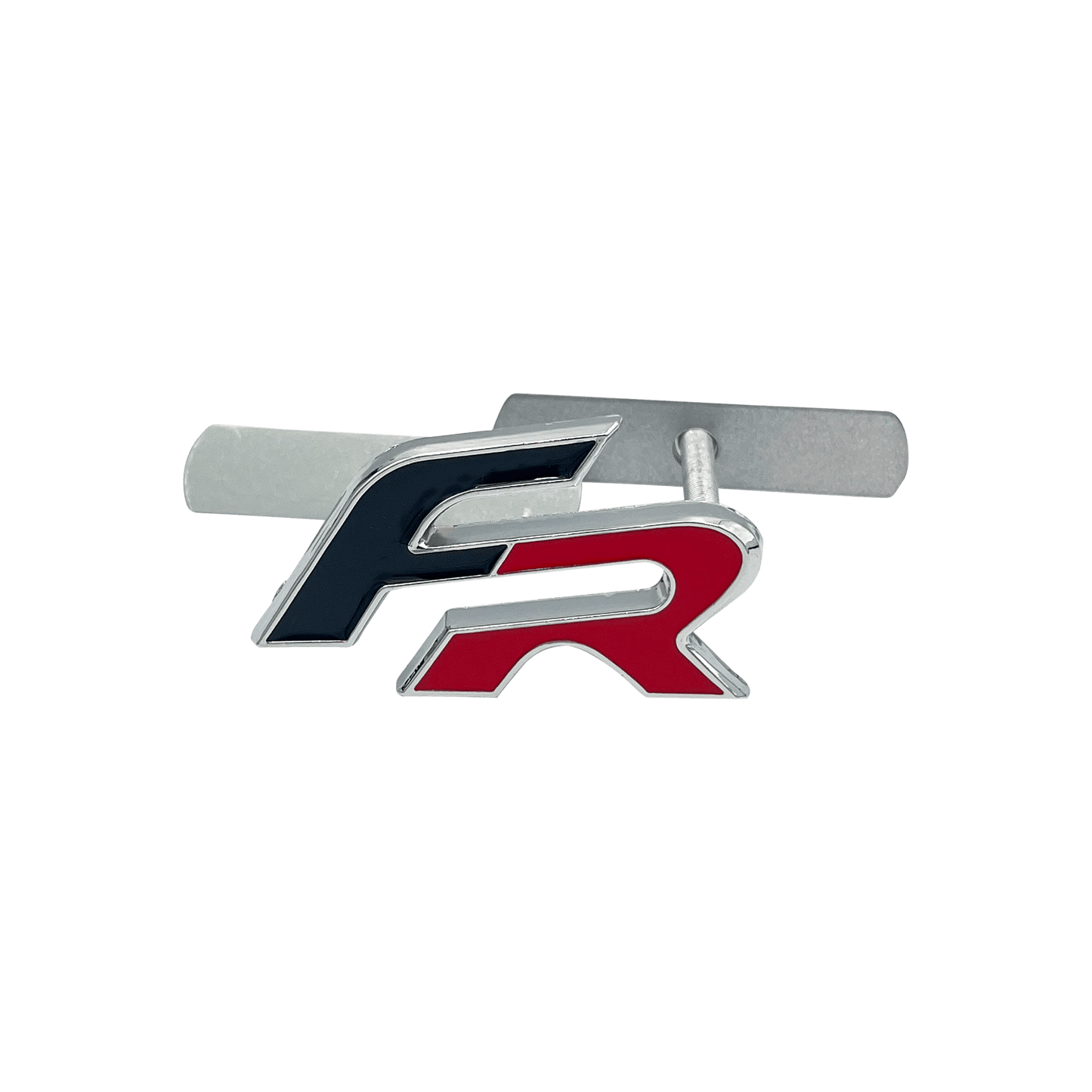 Seat FR Front Emblem Black and Red