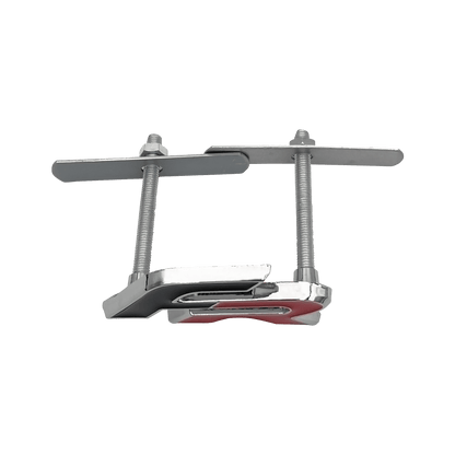 Seat FR Front Emblem Black and Red