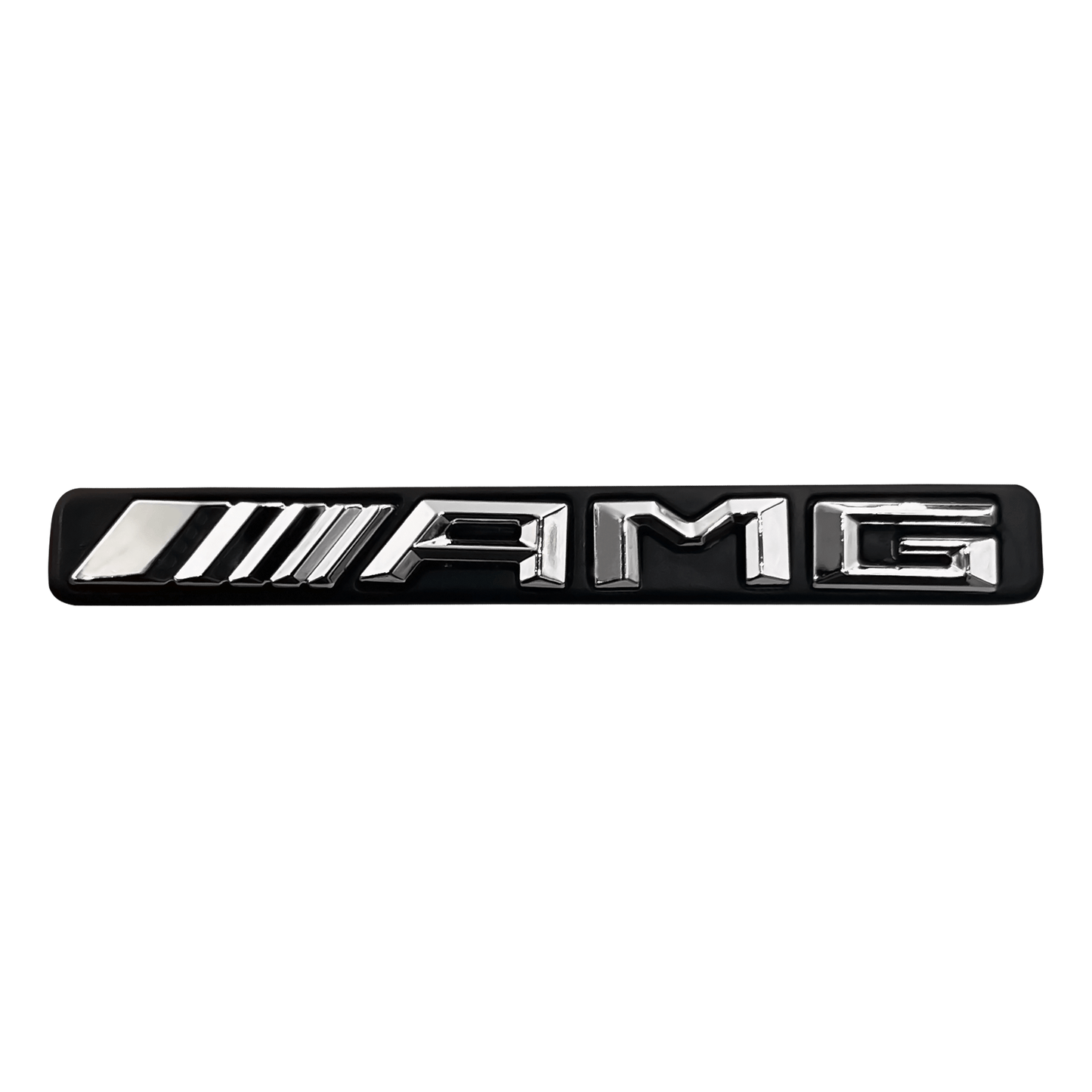 Chrome Mercedes AMG Grill Emblem