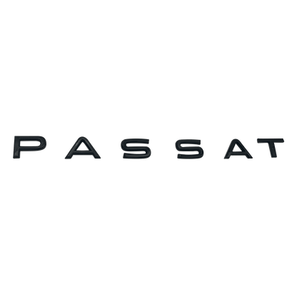 VW "Passat" Rear Emblem Black B8.5+ 2020+