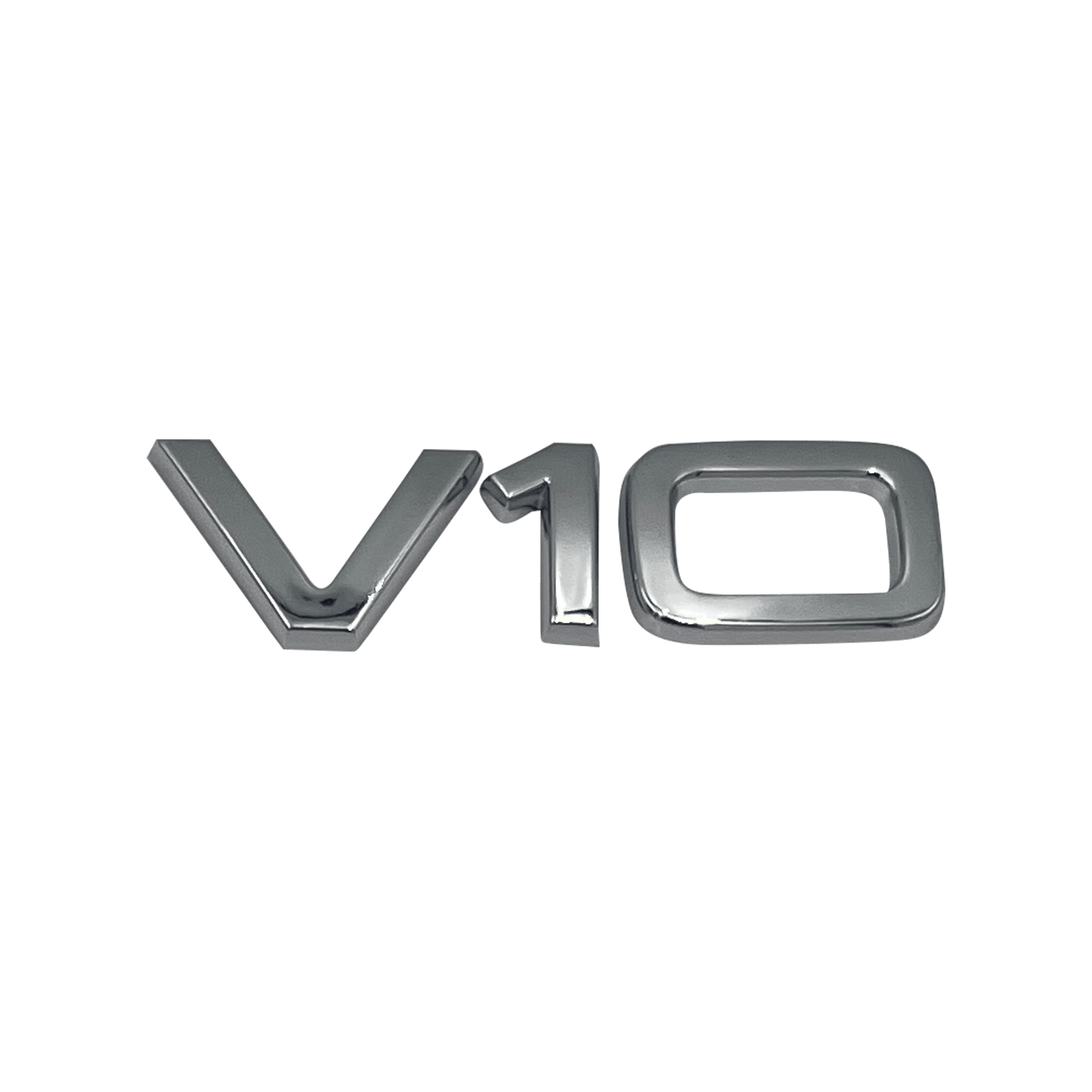 Chrome Audi V10 Side Fender Emblem