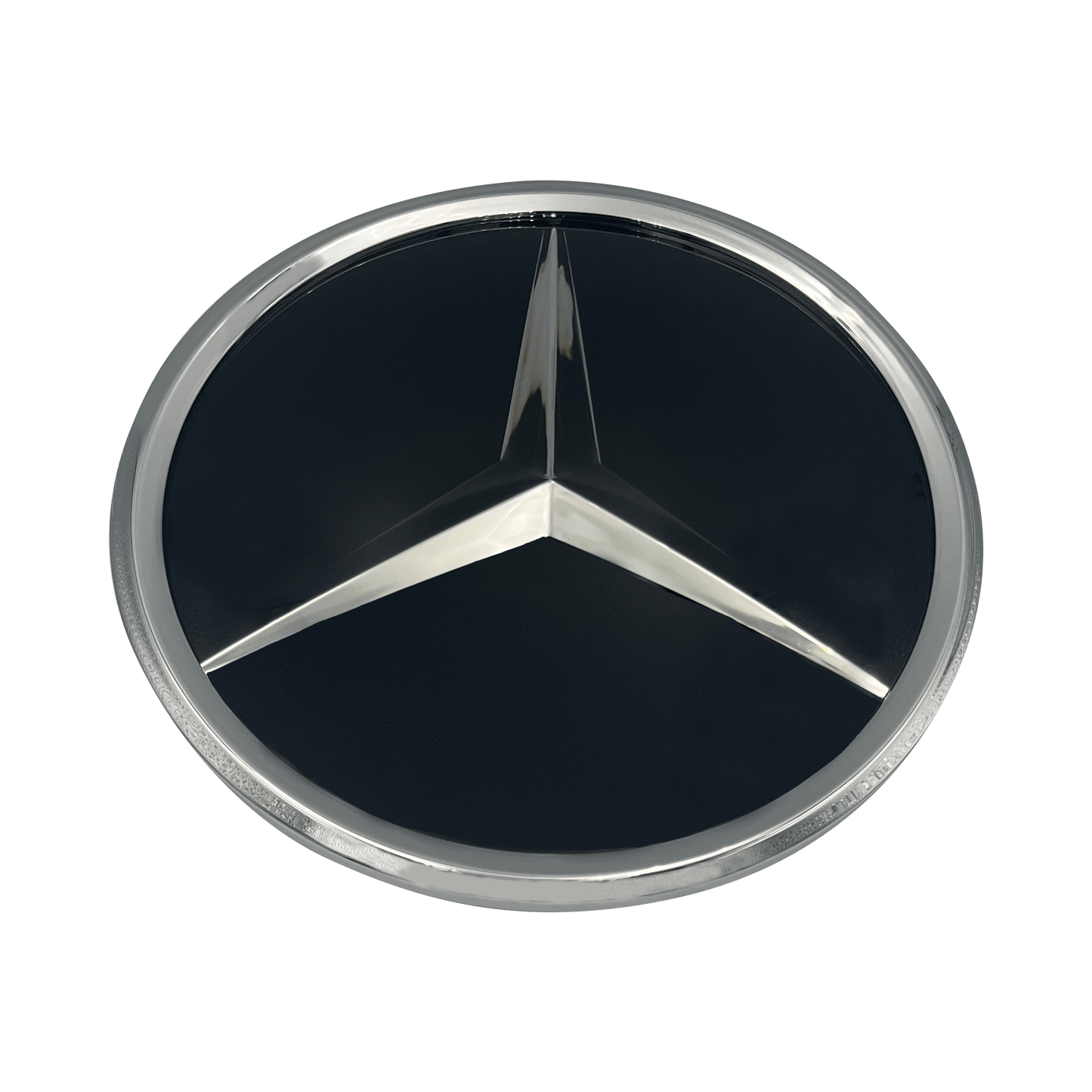 Mercedes Front Grill Star Logo Black 185mm