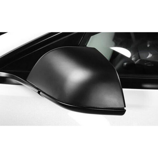 2 pcs. Tesla Side Mirror Covers Matt Black - Tesla Model Y