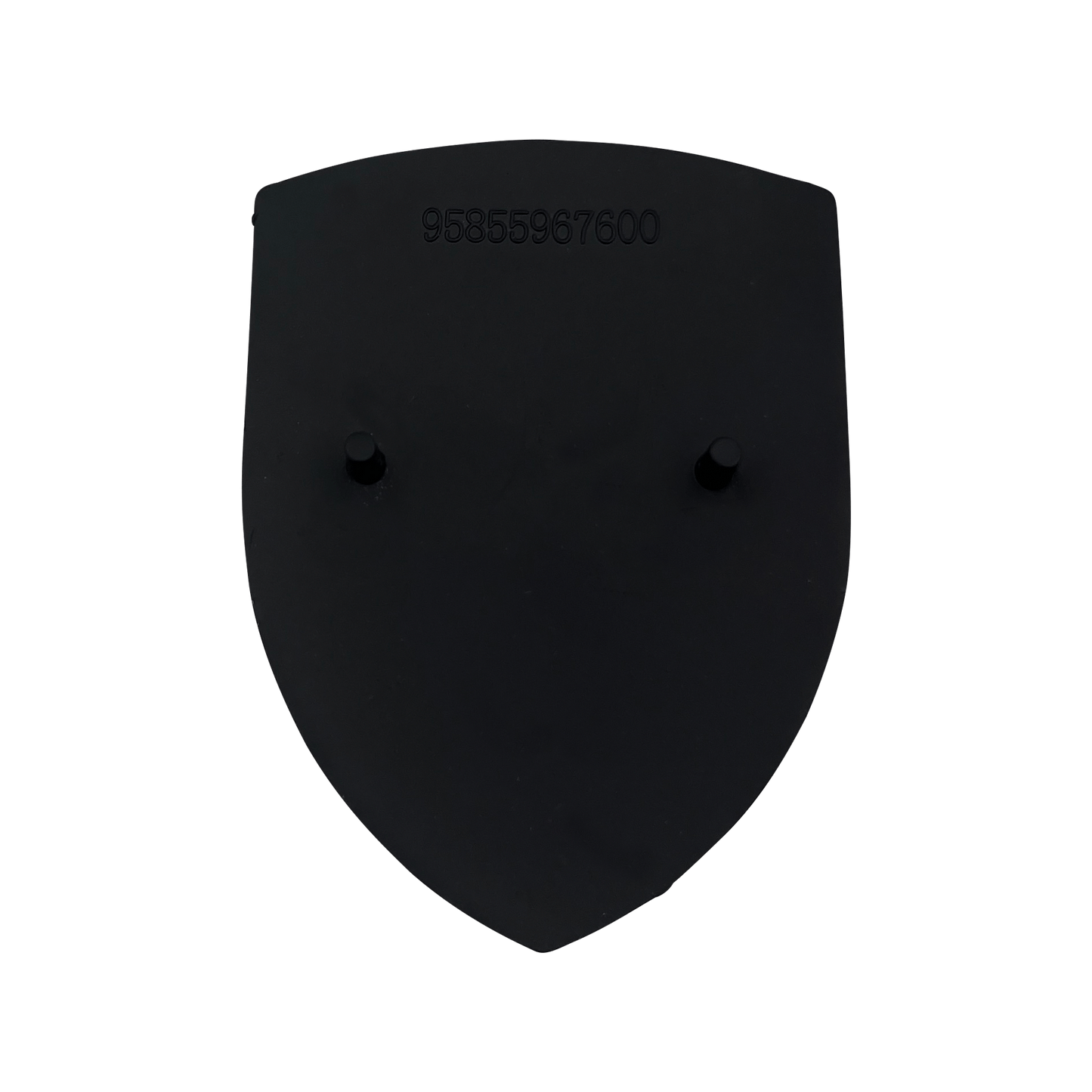Porsche Front Logo 67 x 50mm Emblem in Black finish