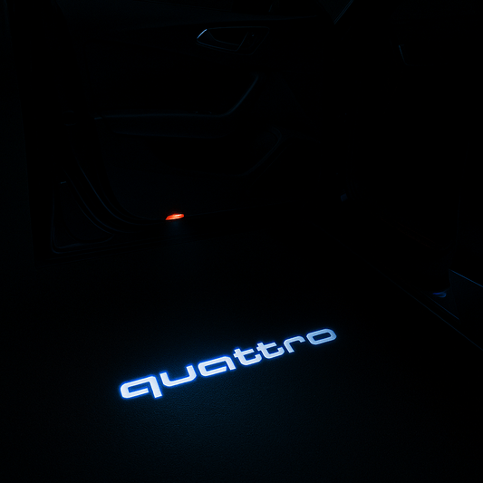 2 pcs. Audi Logo Entry light