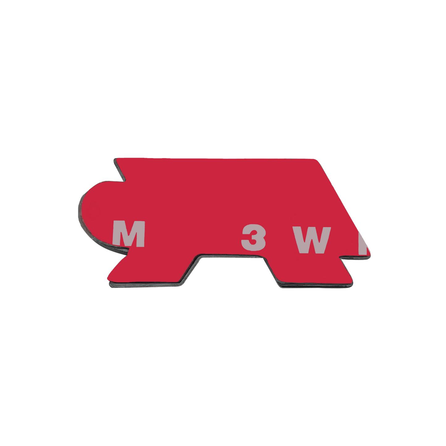 Black VW R Rear Emblem