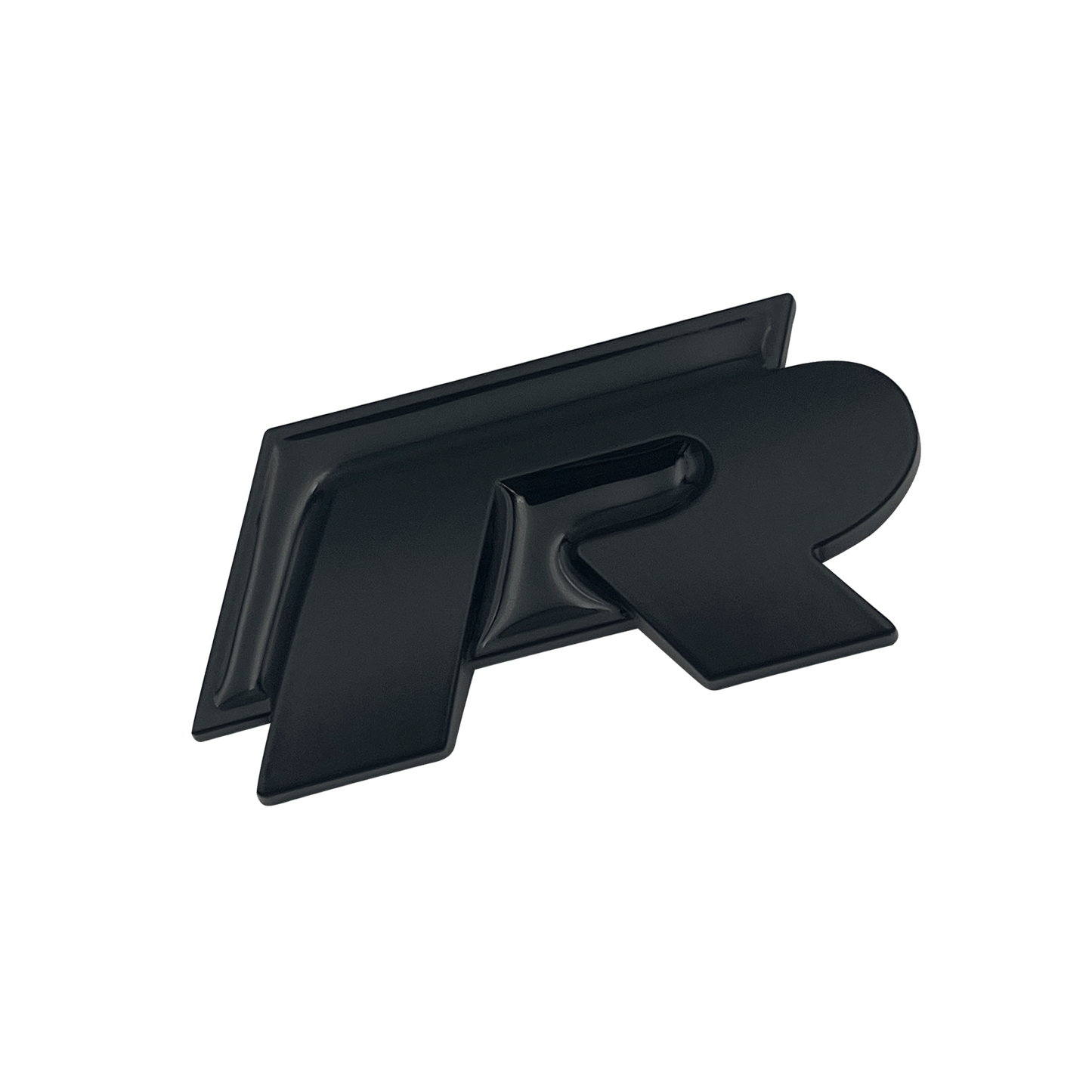 Black VW R Rear Emblem