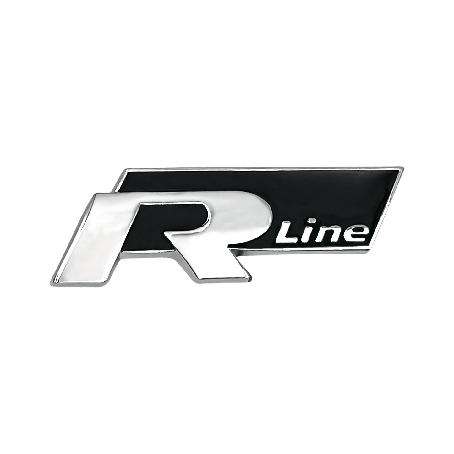 1 pc. Chrome VW R-Line Small Emblem for the Side Fenders