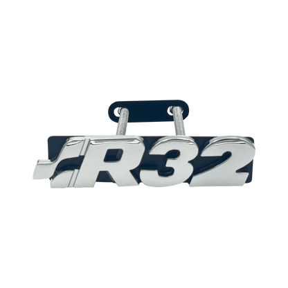 Chrome VW R32 Front Emblem Badge 