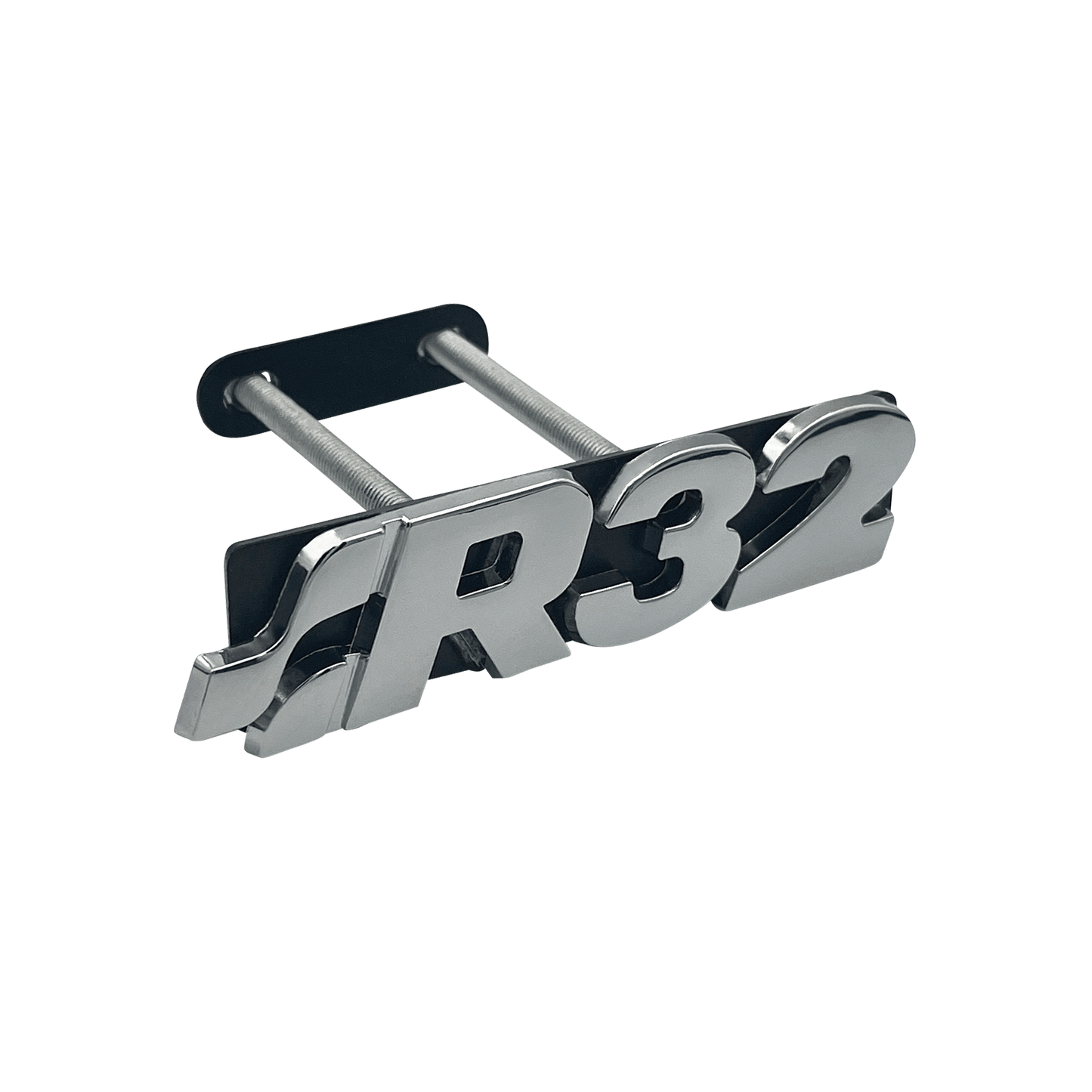 Chrome VW R32 Front Emblem Badge 