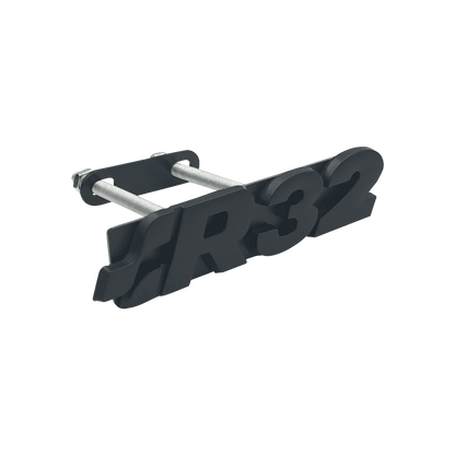 Black VW R32 Front Emblem