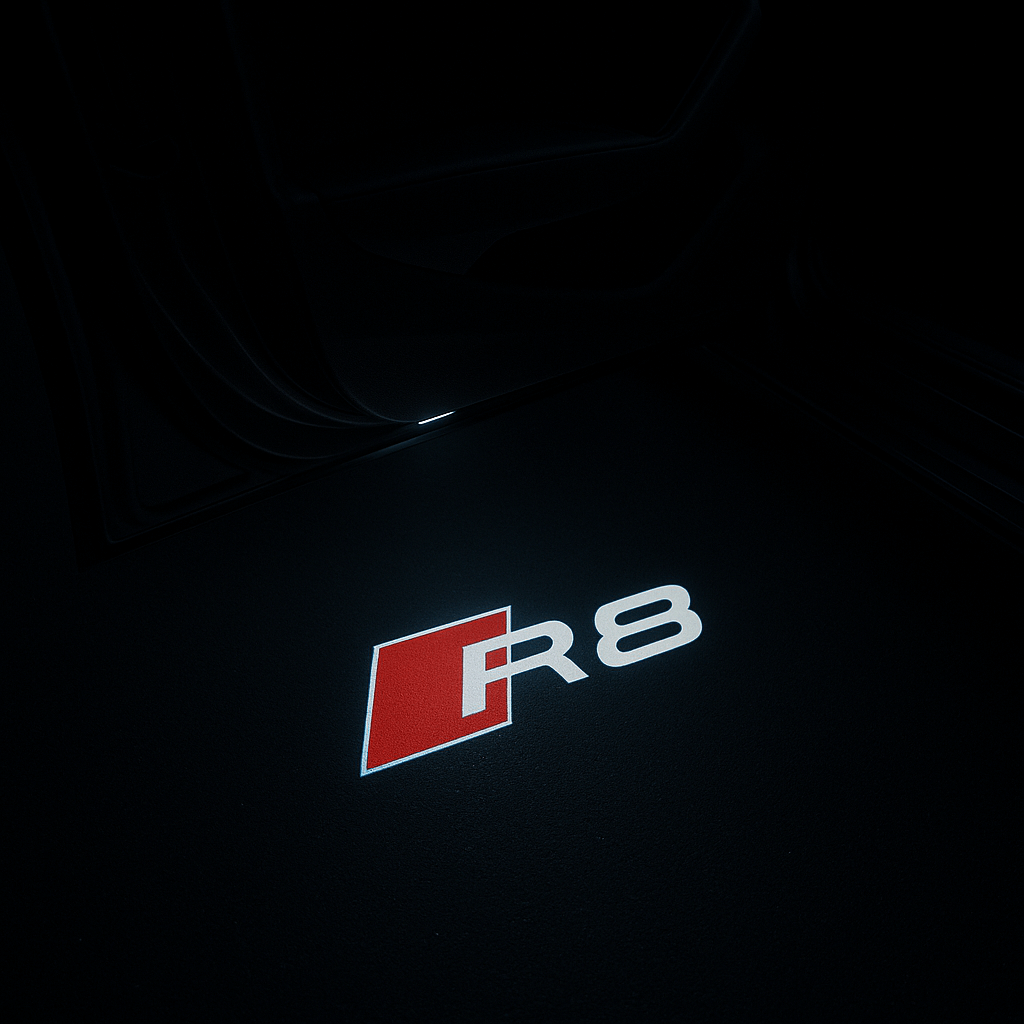 2 pcs. Audi Logo Entry light