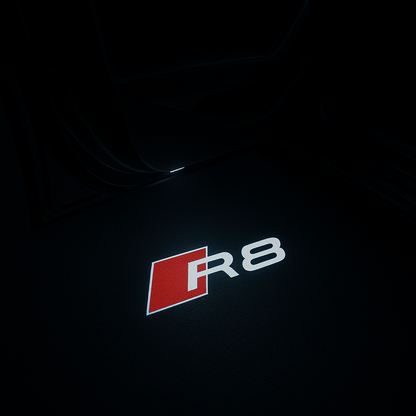 2 pcs. Audi Logo Entry light