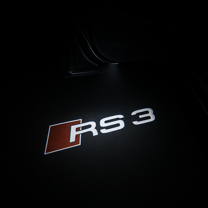 2 pcs. Audi Logo Entry light