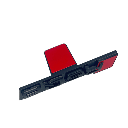 Black Audi RSQ8 Front Emblem