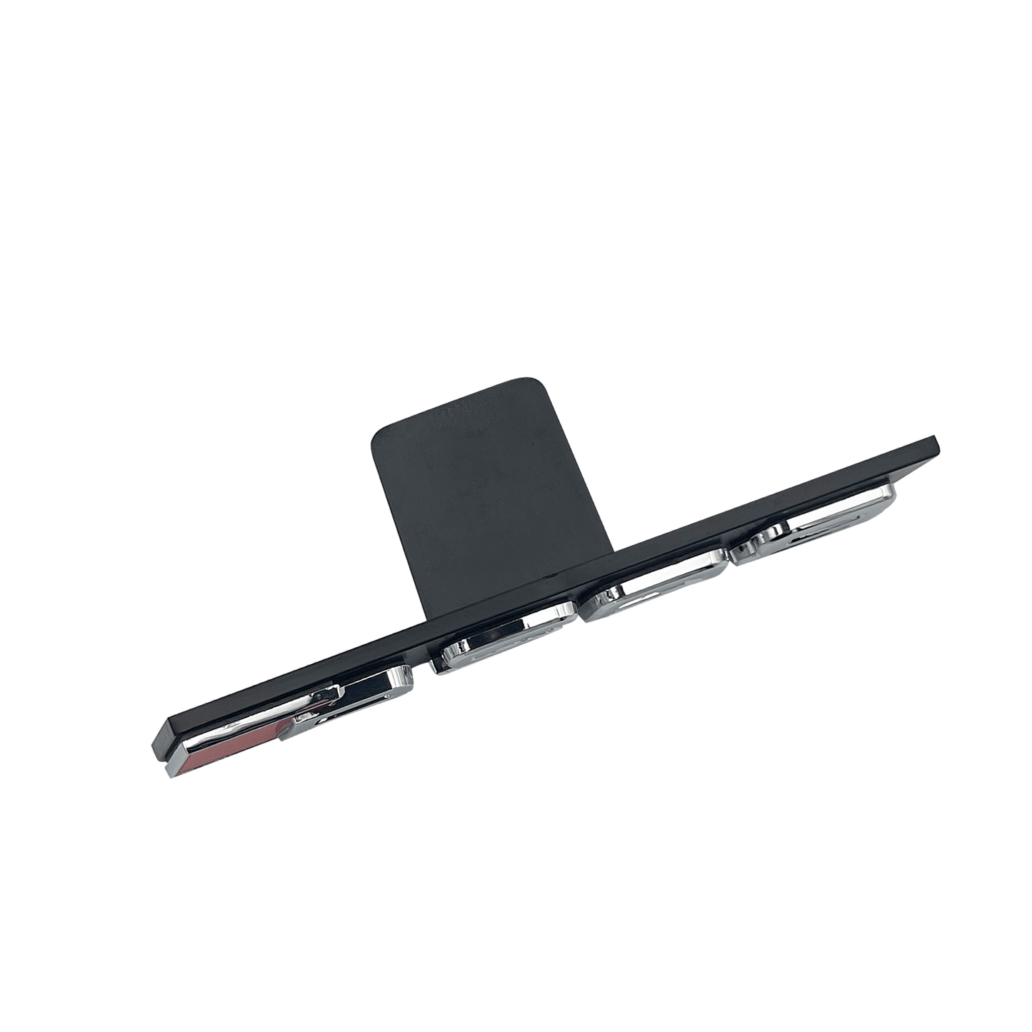 Chrome Audi RSQ8 Front Emblem Badge 